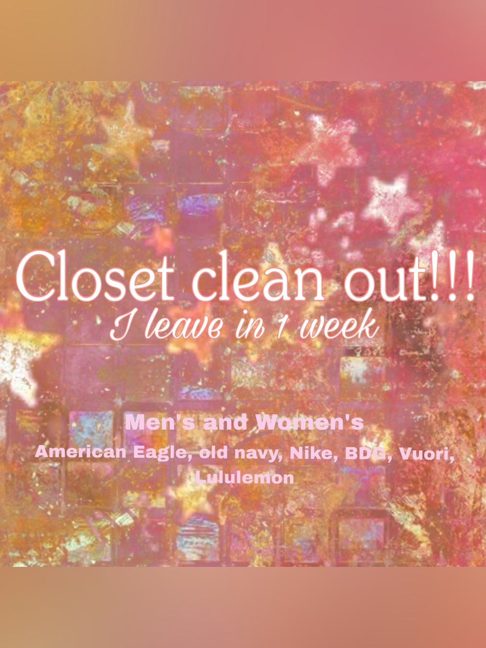Closet Clean Out DO NOT BUY Vuori, Lululemon, Brandy Melville, American Eagle